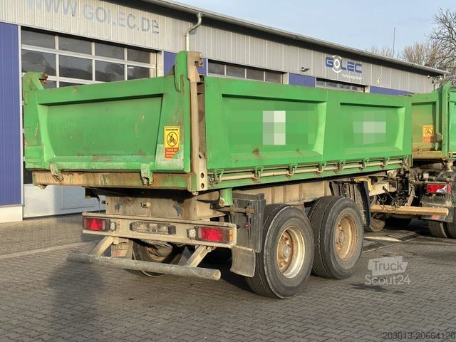 Camion ribaltabile trilaterale MAN TGS 26.400 6x6 MEILLER Kipper Schmitz EURO 5