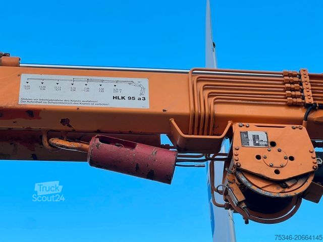 Jeřáb na nákladním automobilu IVECO ML 120E18 Abrollkipper/Kran-Mulde/Funk/Seilwinde