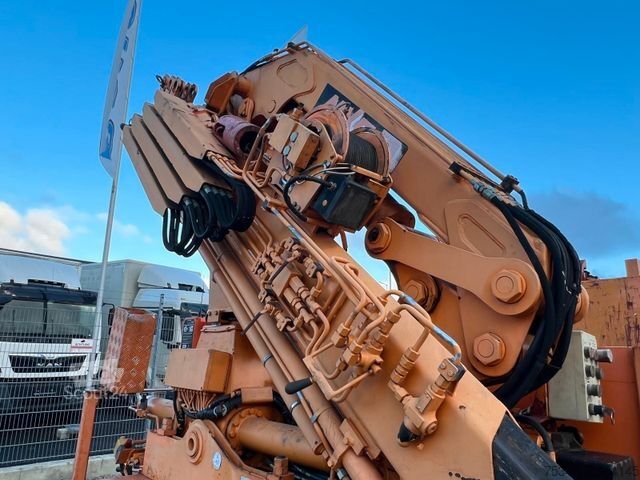 Jeřáb na nákladním automobilu IVECO ML 120E18 Abrollkipper/Kran-Mulde/Funk/Seilwinde