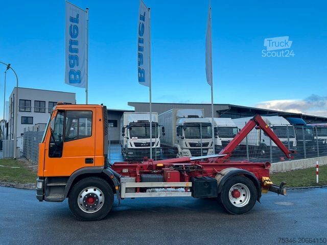 Speciální nákladní automobil IVECO ML 120E18 Abrollkipper/Kran-Mulde/Funk/Seilwinde