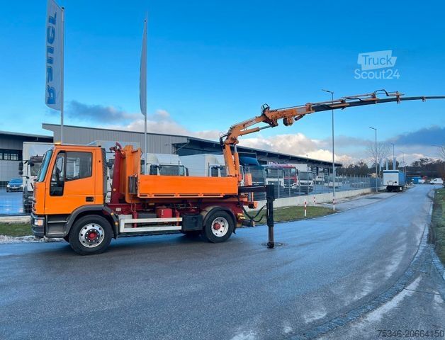 Speciální nákladní automobil IVECO ML 120E18 Abrollkipper/Kran-Mulde/Funk/Seilwinde