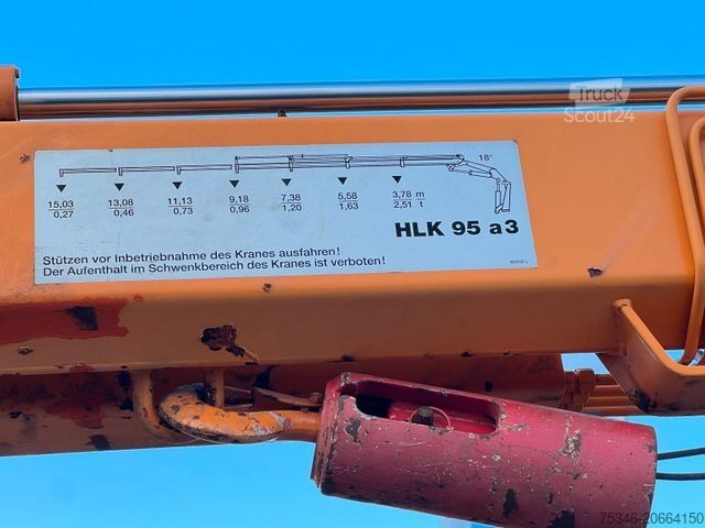 Speciální nákladní automobil IVECO ML 120E18 Abrollkipper/Kran-Mulde/Funk/Seilwinde