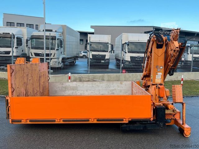 Speciallastbil IVECO ML 120E18 Abrollkipper/Kran-Mulde/Funk/Seilwinde