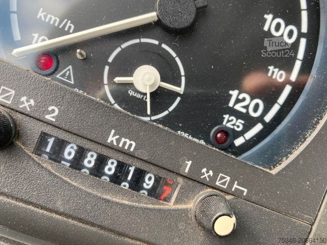 Speciální nákladní automobil IVECO ML 120E18 Abrollkipper/Kran-Mulde/Funk/Seilwinde