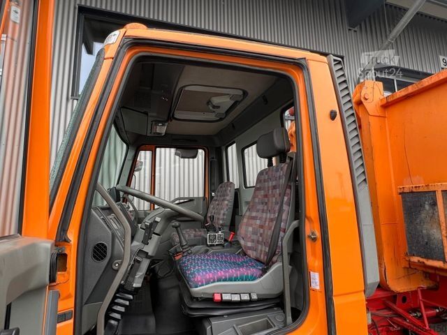 Speciallastbil IVECO ML 120E18 Abrollkipper/Kran-Mulde/Funk/Seilwinde