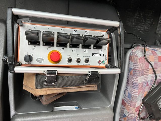 Lastbilsmonterad kran IVECO ML 120E18 Abrollkipper/Kran-Mulde/Funk/Seilwinde