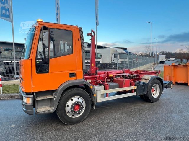 Lastbilsmonterad kran IVECO ML 120E18 Abrollkipper/Kran-Mulde/Funk/Seilwinde