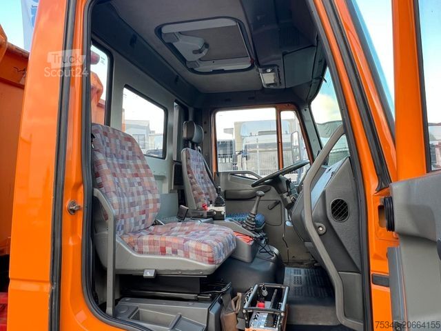 Lastbilsmonterad kran IVECO ML 120E18 Abrollkipper/Kran-Mulde/Funk/Seilwinde
