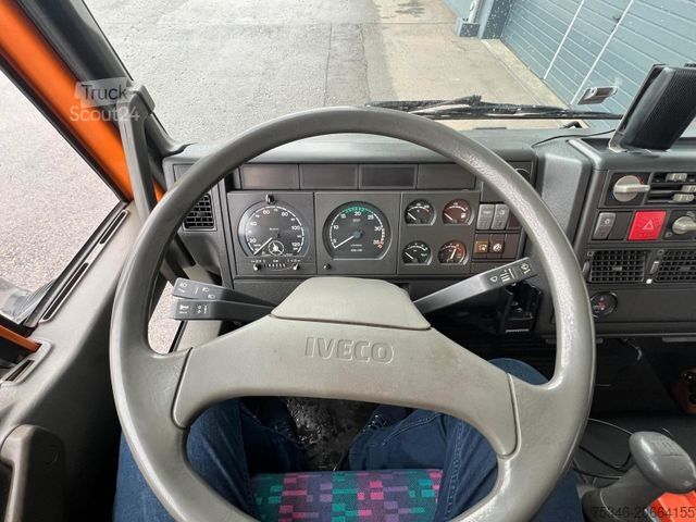 Lastbilsmonterad kran IVECO ML 120E18 Abrollkipper/Kran-Mulde/Funk/Seilwinde