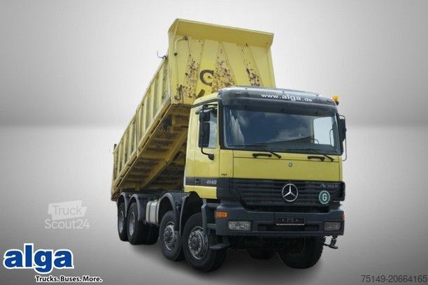 Třístranný sklápěč MERCEDES-BENZ 4140 AK Actros 8x8, Allrad, Meiler, 17 m³