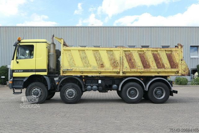 Třístranný sklápěč MERCEDES-BENZ 4140 AK Actros 8x8, Allrad, Meiler, 17 m³