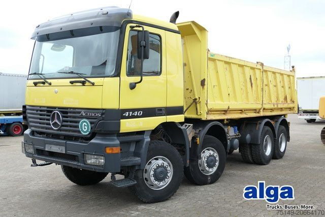 Třístranný sklápěč MERCEDES-BENZ 4140 AK Actros 8x8, Meiler, Allrad, 4x am Lager