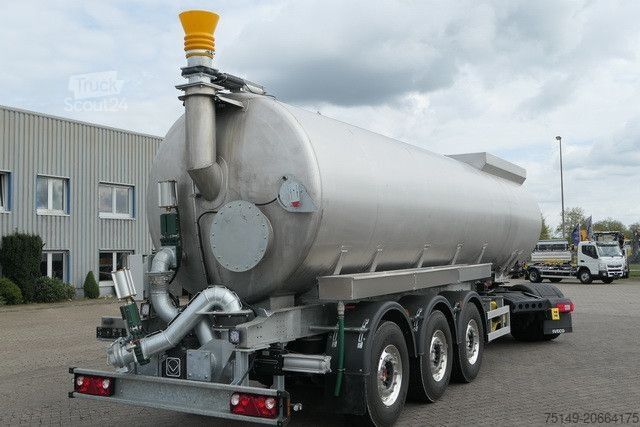 Tanksemitrailer  alga, Gülle, Edelstahl, 35,5m³,Vogelsang,Gelenkt