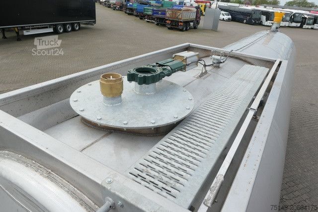 Tanksemitrailer alga, Gülle, Edelstahl, 35,5m³,Vogelsang,Gelenkt