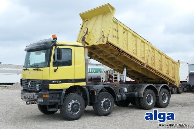 Třístranný sklápěč MERCEDES-BENZ 4140 AK Actros, Allrad, alter Tacho, 4x am Lager