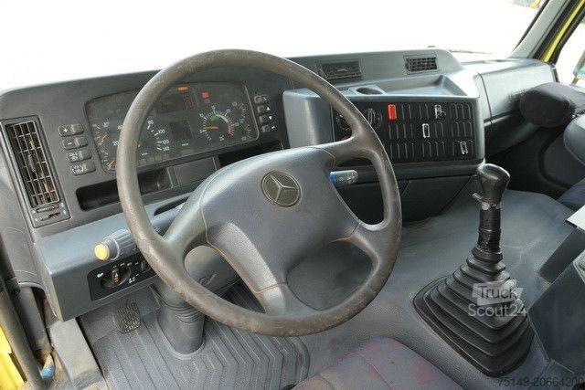 Pašizgāzējs kravas automašīna MERCEDES-BENZ 4140 AK Actros 8x8, Allrad, Meiler, 17 m³