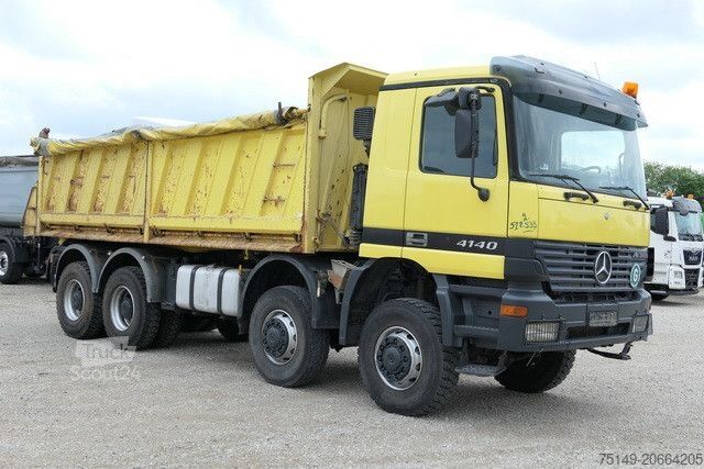 Pašizgāzējs kravas automašīna MERCEDES-BENZ 4140 AK Actros, Allrad, alter Tacho, 4x am Lager