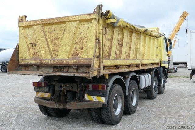 Pašizgāzējs kravas automašīna MERCEDES-BENZ 4140 AK Actros, Allrad, alter Tacho, 4x am Lager