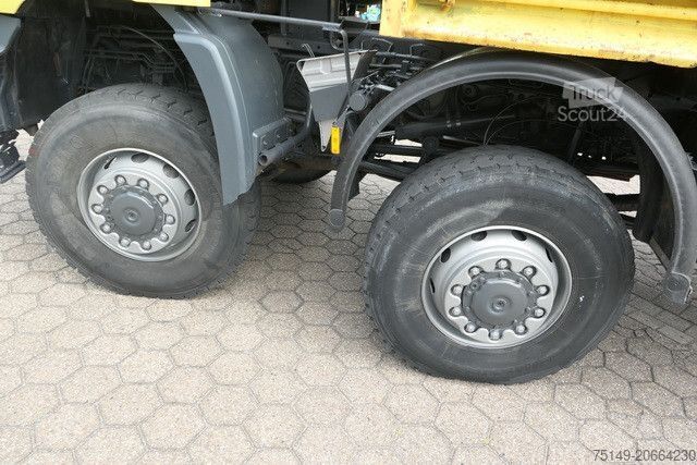 Pašizgāzējs kravas automašīna MERCEDES-BENZ 4140 AK Actros 8x8, Allrad, Meiler, 17 m³