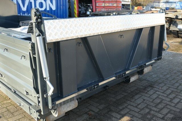 Abrollkipper alga ABPR, Pritsche, Plattform, 9m³, Klappen