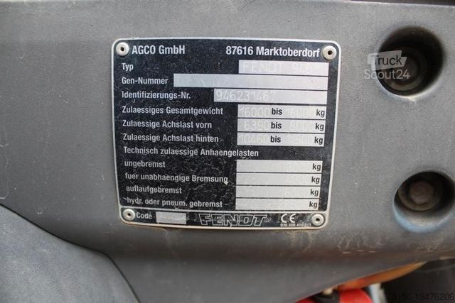 Tractor FENDT 939 Vario Profi Plus - Nr.: 467