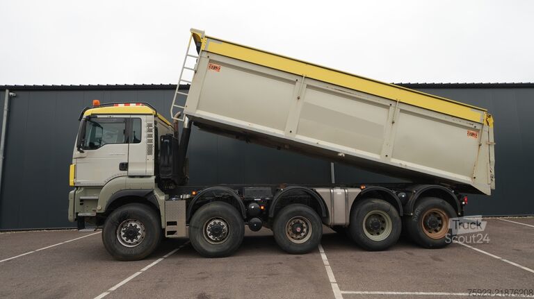 Benne MAN TGS 49.460 10x8 tipper 393.000km
