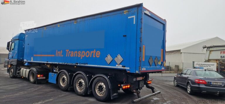 Semirimorchio ribaltabile  H&W 55 cbm kippmulde | Liftachse