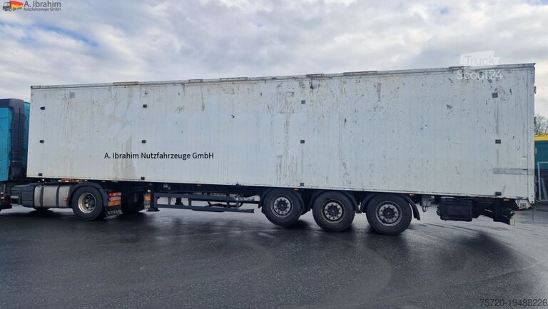 Auflieger mit Walkingfloor Schmitz SW 24 Schubboden, Liftachse,Ersatzradhalterung Kabelfernbedienung, Trichter