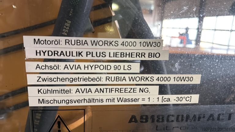 Compact Liebherr A918 Compact