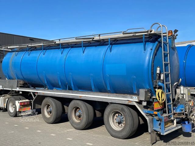 Tank Vocol 36m3 RVS Mestoplegger Geijkte weging VMA Bemons...