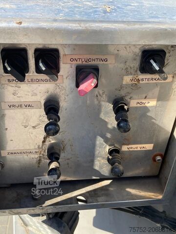 Tank Vocol 36m3 RVS Mestoplegger Geijkte weging VMA Bemons...