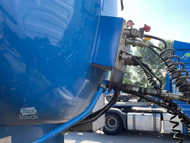 Tank Vocol 36m3 RVS Mestoplegger Geijkte weging VMA Bemons...