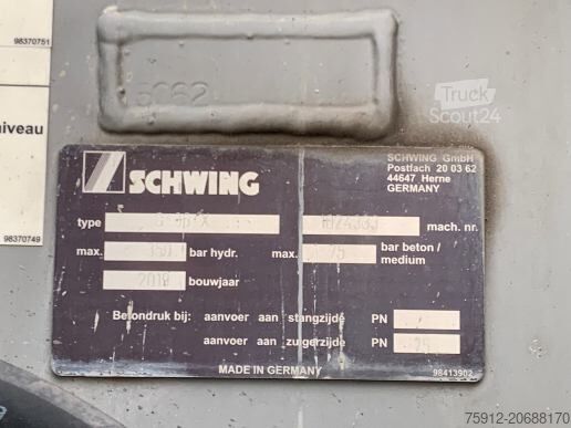 Betonpomp Mercedes-Benz AROCS 2640 6X4 - SCHWING S36X CONCRETE PUMP