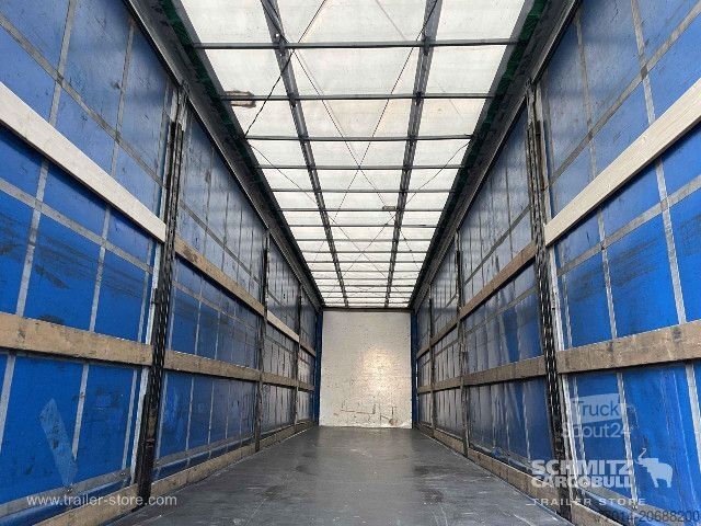 Semi-reboque aberto com lona Berger Curtainsider Mega