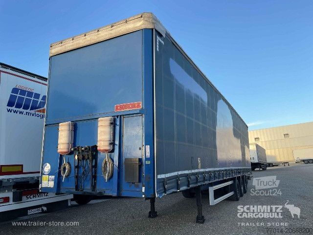 Semi-reboque aberto com lona Berger Curtainsider Mega