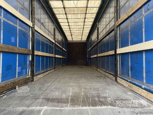 Semi-reboque aberto com lona Berger Curtainsider Mega