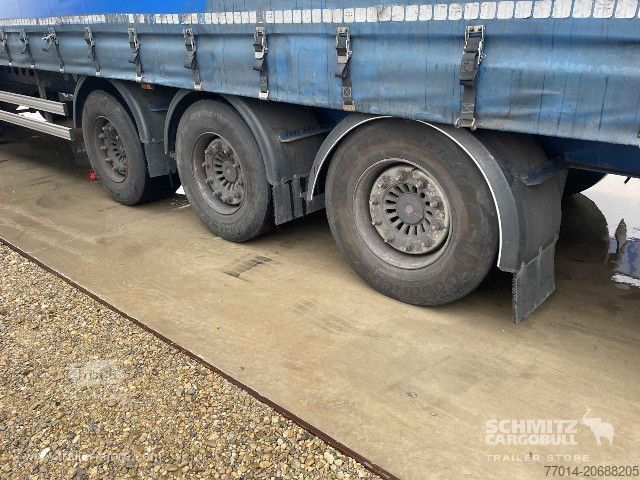 Semi-reboque aberto com lona Berger Curtainsider Mega