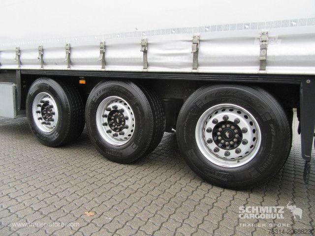 Avoin puoliperävaunu pressulla Schmitz Cargobull Curtainsider Standard Getränke
