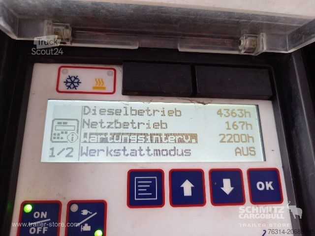 Semi-remorque frigorifique Schmitz Cargobull Tiefkühler Standard Doppelstock Trennwand