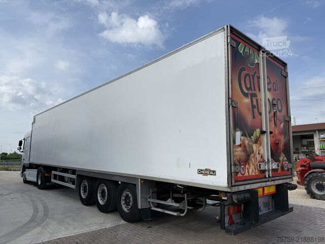 Kylmäkuljetuspuoliperävaunu Chereau CD38 ISO-Koffer 14m mit Thermo-King 0°C