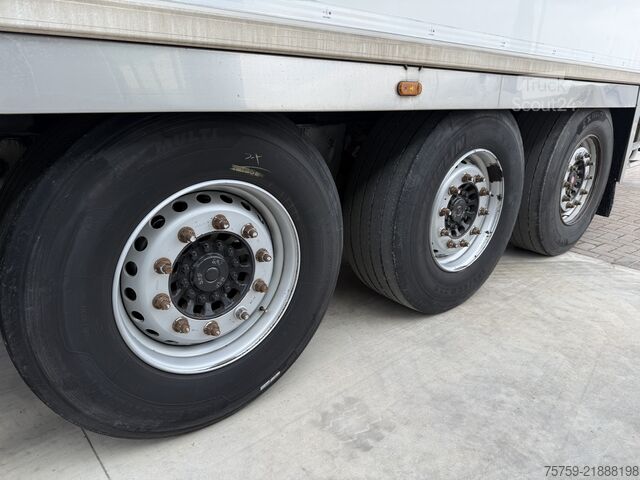 Kylmäkuljetuspuoliperävaunu Chereau CD38 ISO-Koffer 14m mit Thermo-King 0°C