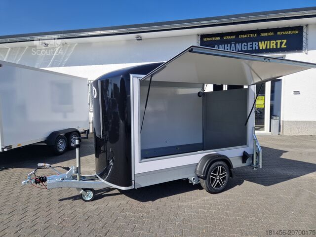 Araba römorku Cheval Liberté Roadster300 Seitenklappe Seitentür Leichtmetallräder Pullman 100 kmH