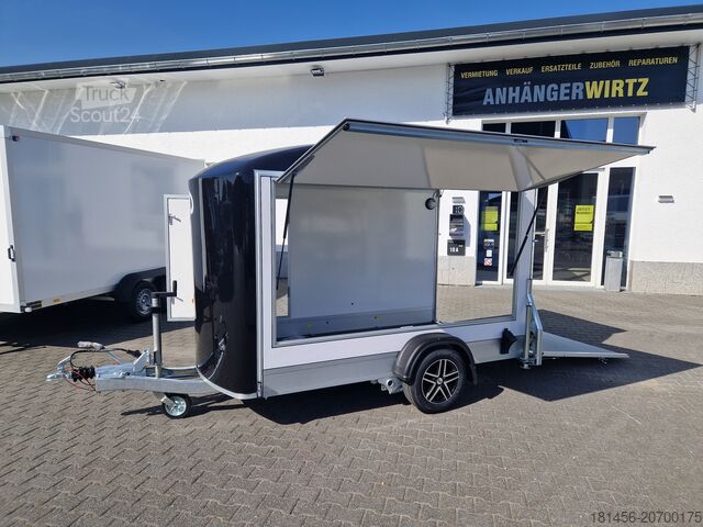 Araba römorku Cheval Liberté Roadster300 Seitenklappe Seitentür Leichtmetallräder Pullman 100 kmH