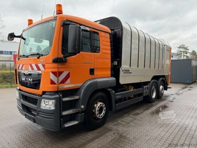 Сметовоз MAN 26.360 6x2 TGS Faun RotoPress