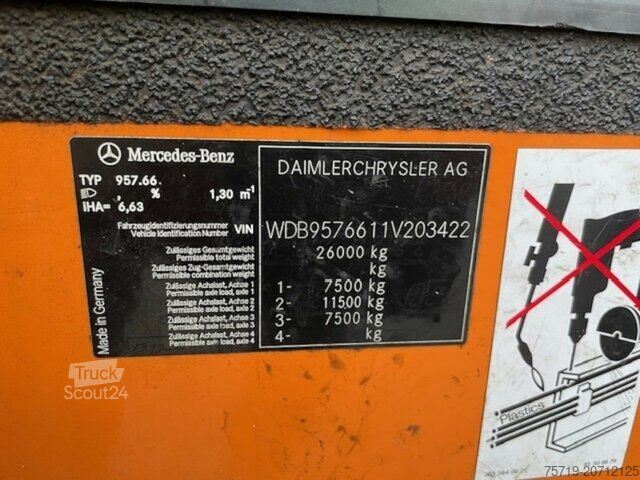 Śmieciarka Mercedes-Benz 2628 6x2 Econic Euro3/Faun PowerPress