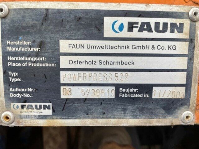 Śmieciarka Mercedes-Benz 2628 6x2 Econic Euro3/Faun PowerPress