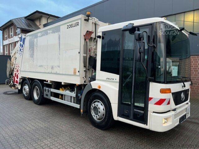 Śmieciarka Mercedes-Benz 2629 6x2 Econic Zöller Magnum Taschenbehälter