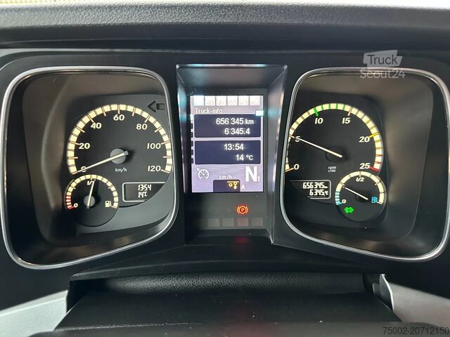 MTS standard Mercedes-Benz Actros 2642 6x2, EURO-6, 656.345km, lift- and s...