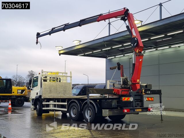 Ladepritsche DAF CF 370 6X4 NL-Truck HMF1820-K4 Crane Manual Ste...