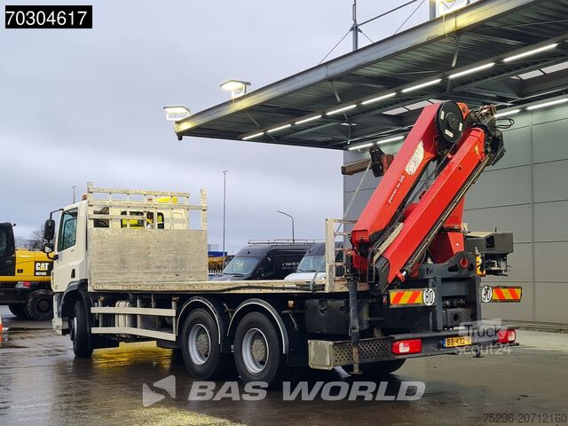 Ladepritsche DAF CF 370 6X4 NL-Truck HMF1820-K4 Crane Manual Ste...